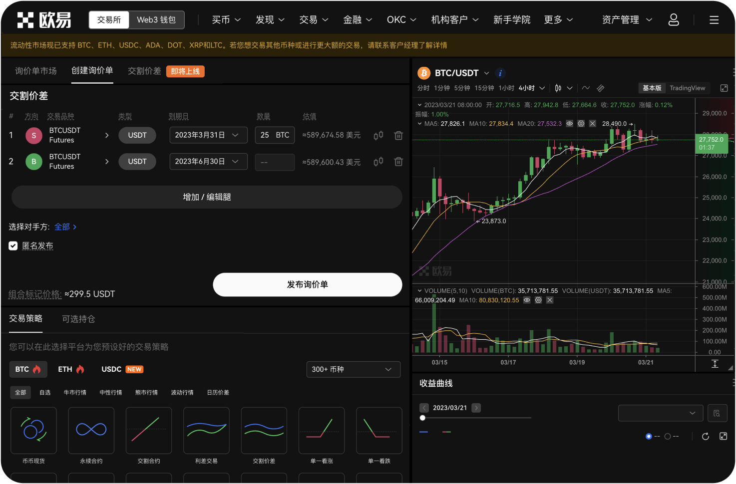 OKB的流动性在哪个交易所最好